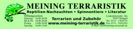 Banner MEINING TERRARISTIK