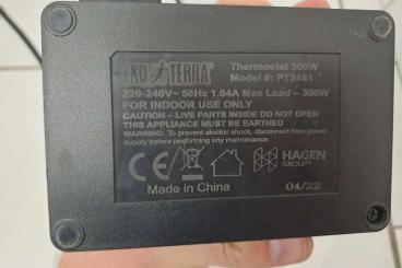 Zubehör kaufen und verkaufen Foto: Exo Terra PT246 Thermostat DImmbar und Puls 300W - so gut wie neu 30€