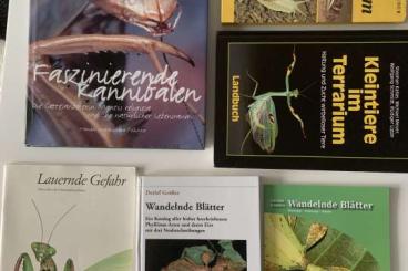 Literatur kaufen und verkaufen Foto: Insekten Wirbellose Mantiden Bücher