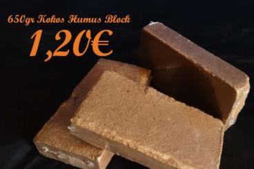 Zubehör kaufen und verkaufen Foto: Kokos Humus Block (gepresst)