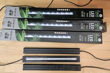 Zubehör kaufen und verkaufen Foto: Verkaufe 3 x UV Solar Raptor SunStrip 3 LED Komplett Set Black Edition