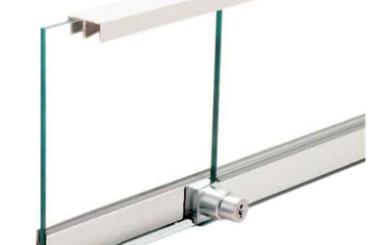 Zubehör kaufen und verkaufen Foto: Sliding glass rails for 6 mm glass